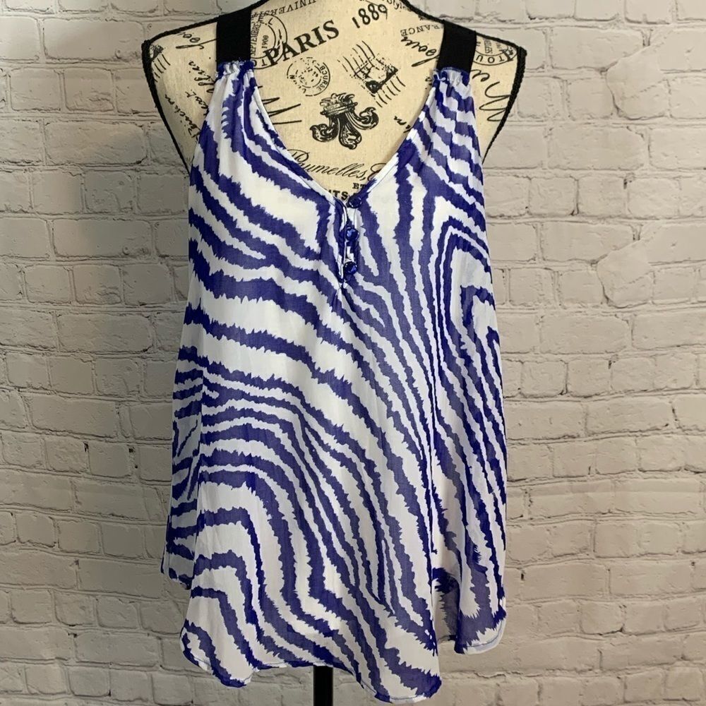 Aqua / Blouse / Size small